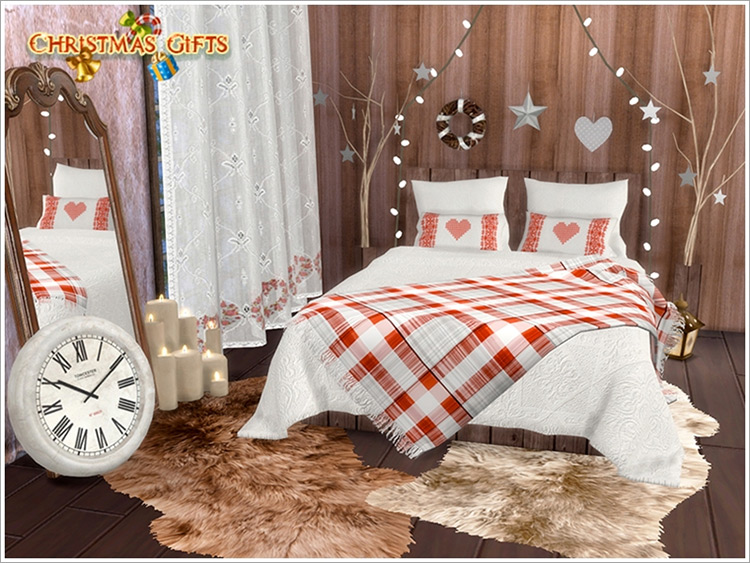 Christmas Bedroom by Severinka / TS4 CC