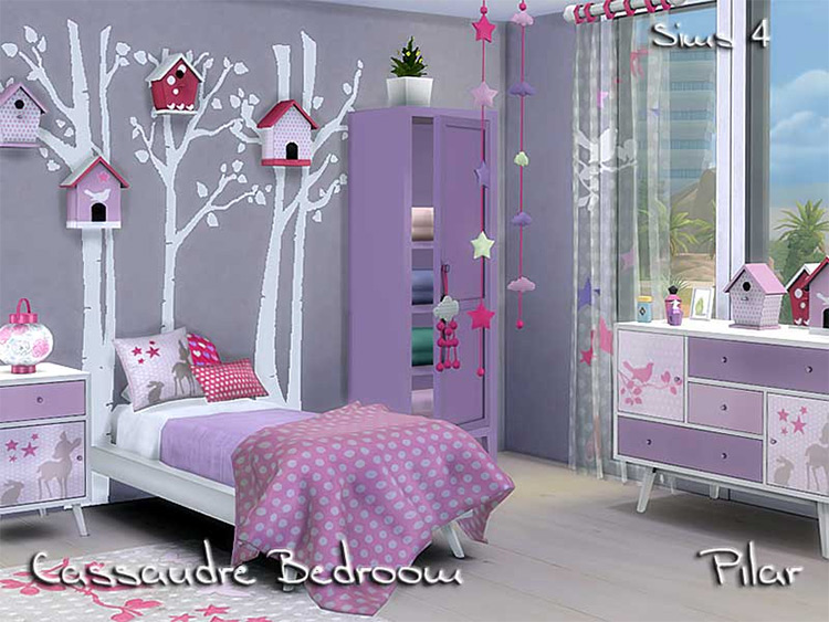 Sims 4 Teen Girl Bedroom CC  The Ultimate Collection   FandomSpot - 30