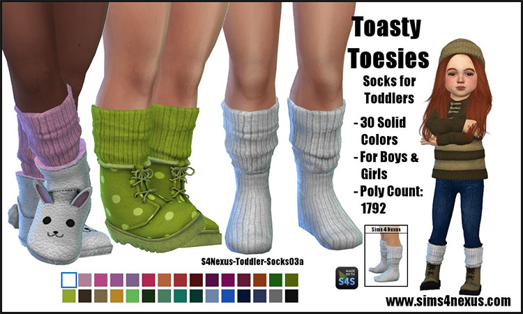 Toasty Toesies by sims4nexus for Sims 4