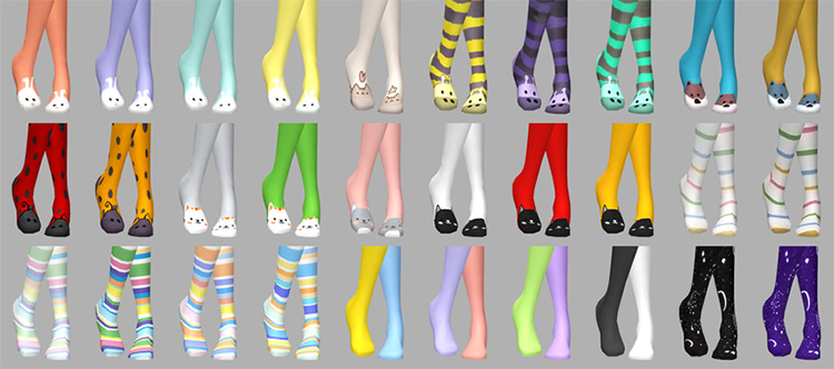 Sims 4 Toddler Socks CC  The Ultimate List   FandomSpot - 6