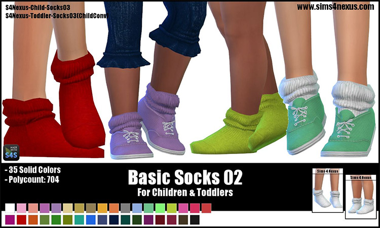 Sims 4 Toddler Socks CC  The Ultimate List   FandomSpot - 93