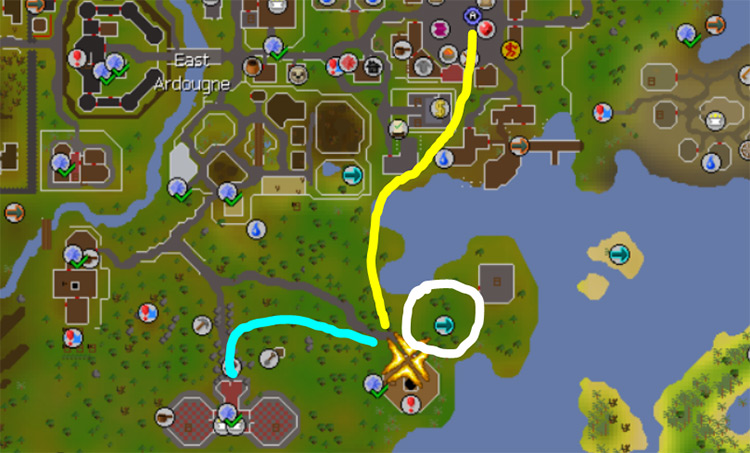Tower of Life Location and Teleports / OSRS