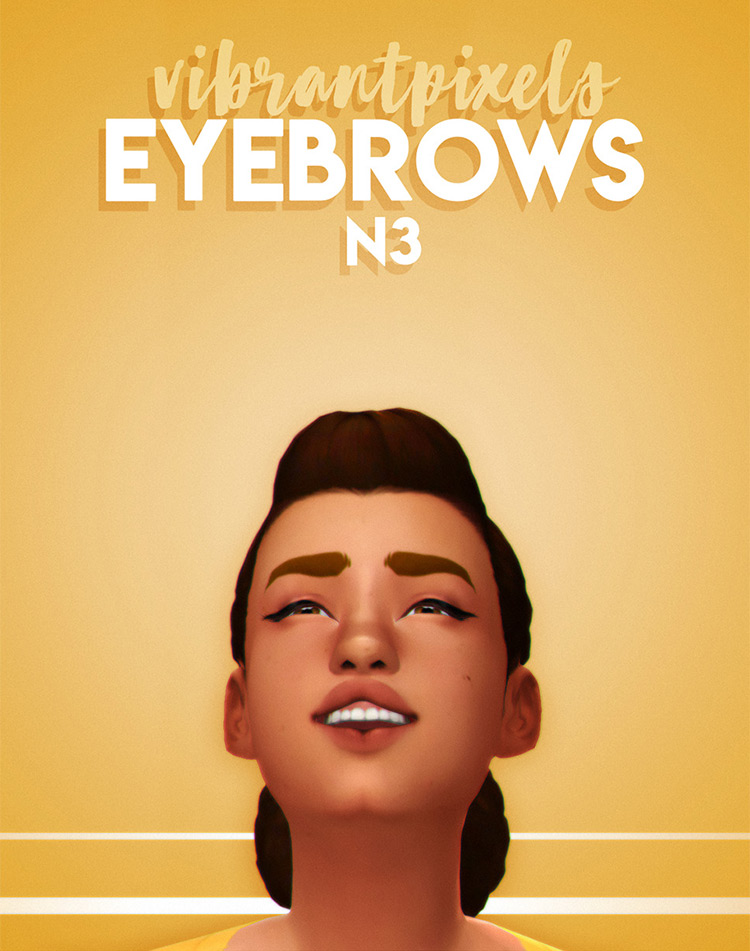 Eyebrows N3 / Sims 4 CC