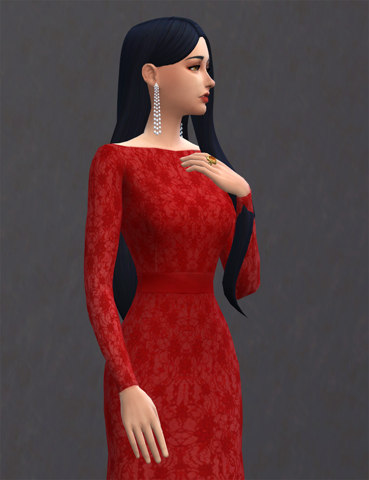 Berger Gowns / Sims 4 CC