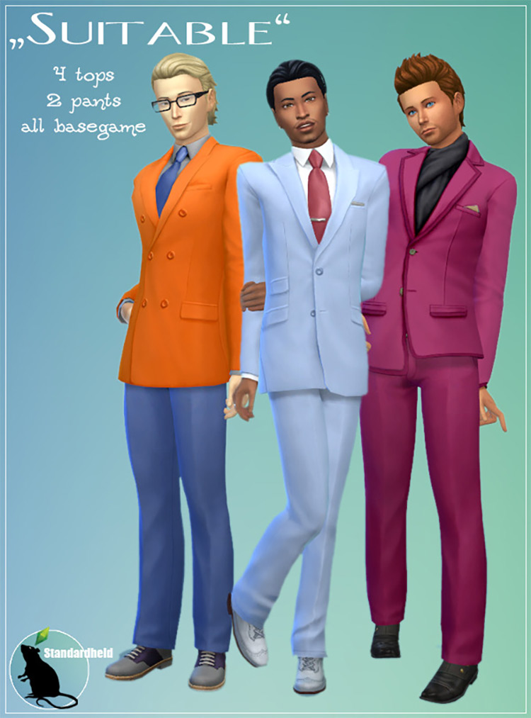 Suitable Set / Sims 4 CC