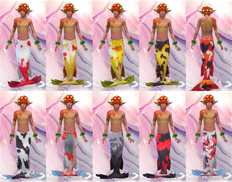 Sims 4 Maxis Match Mermaid CC  All Free    FandomSpot - 5