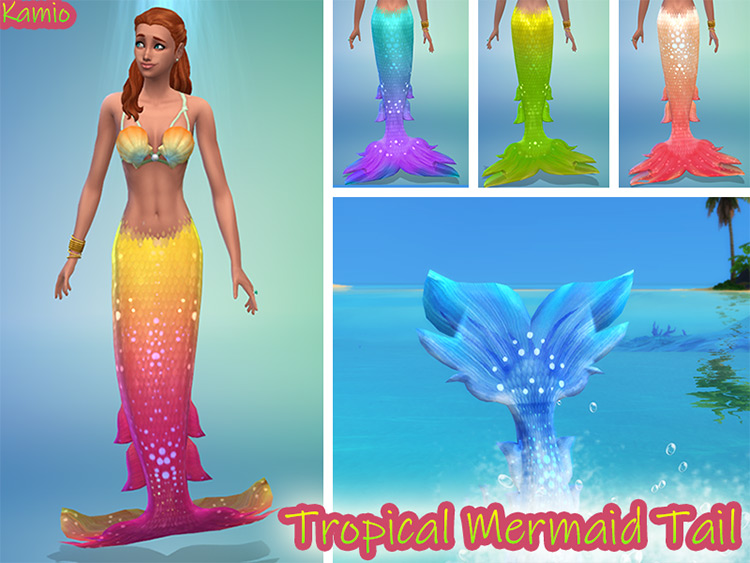 Sims 4 Maxis Match Mermaid CC  All Free    FandomSpot - 62