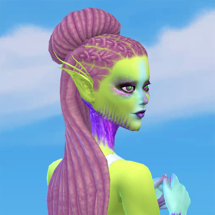 Web Ears by Zaneida / Sims 4 CC