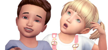 Maxis Match Toddler Brows by WildMiniSandwich