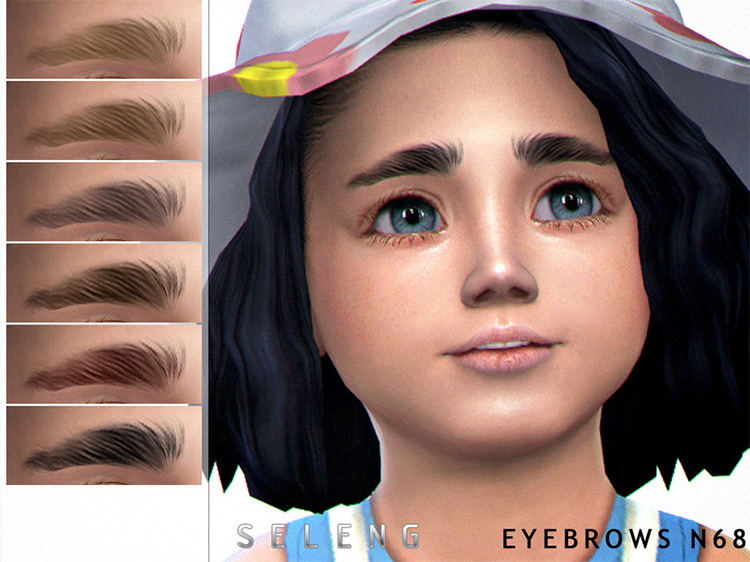 Best Sims 4 Toddler Eyebrows CC  All Free    FandomSpot - 83