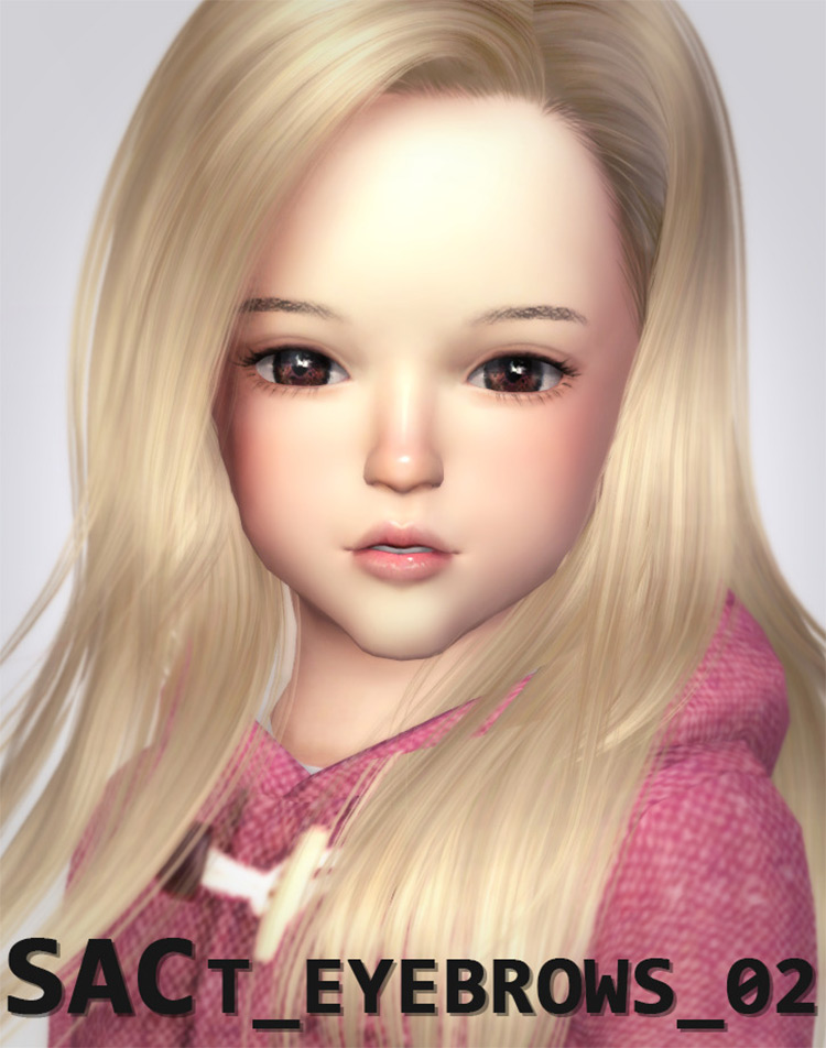 SAC t_eyebrows_02 & 03 by SAC Sims 4 CC
