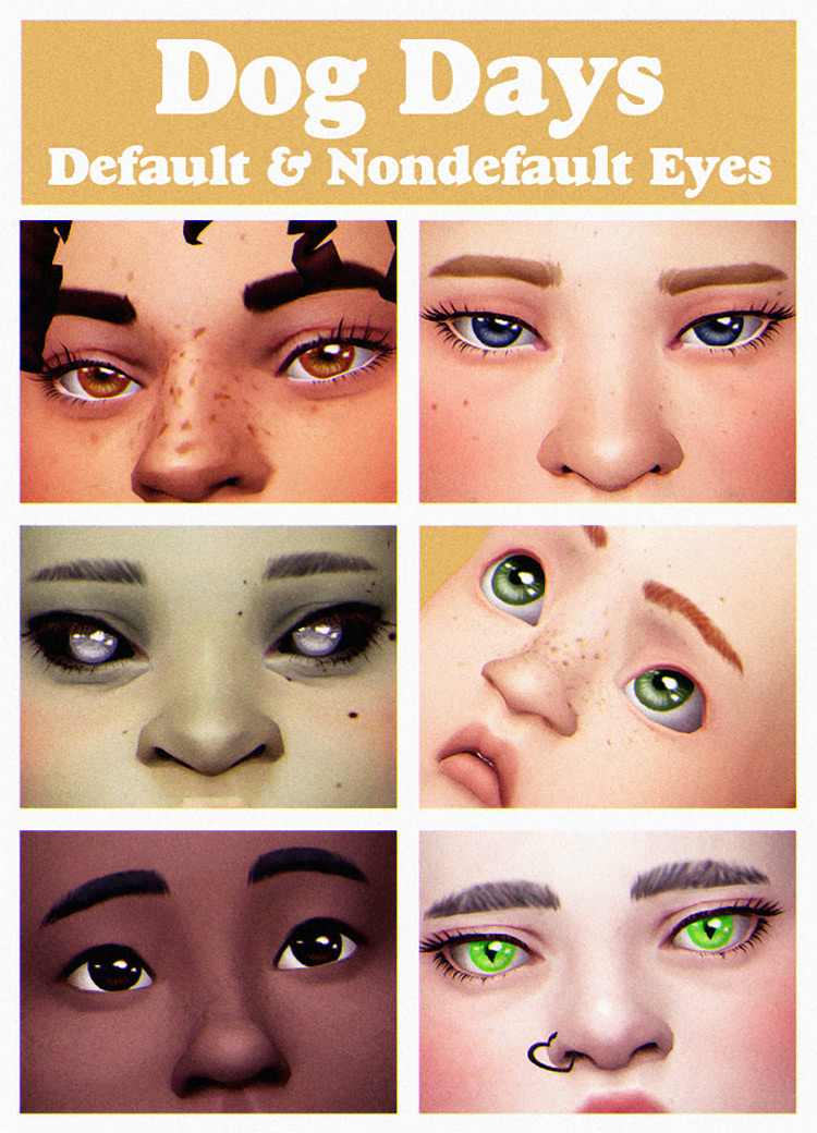 Sims 4 Maxis Match Eyes CC  The Ultimate Collection   FandomSpot - 43