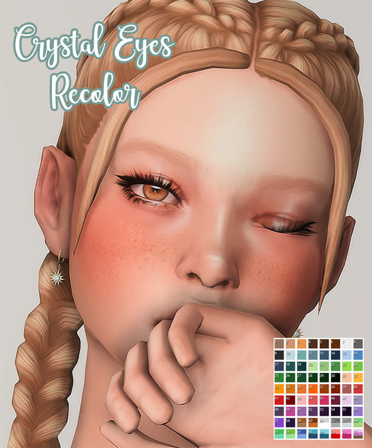 Crybabies’ Crystal Eyes Recolor by solstice-sims Sims 4 CC