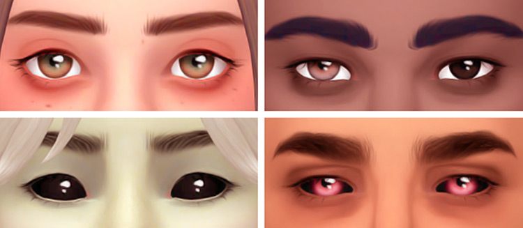 Soft Eyes by squeamishsims for Sims 4