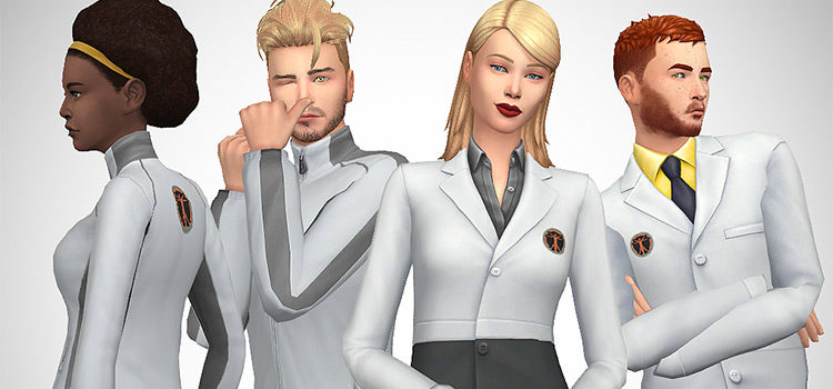 Scientist Outfits CC (TS4)