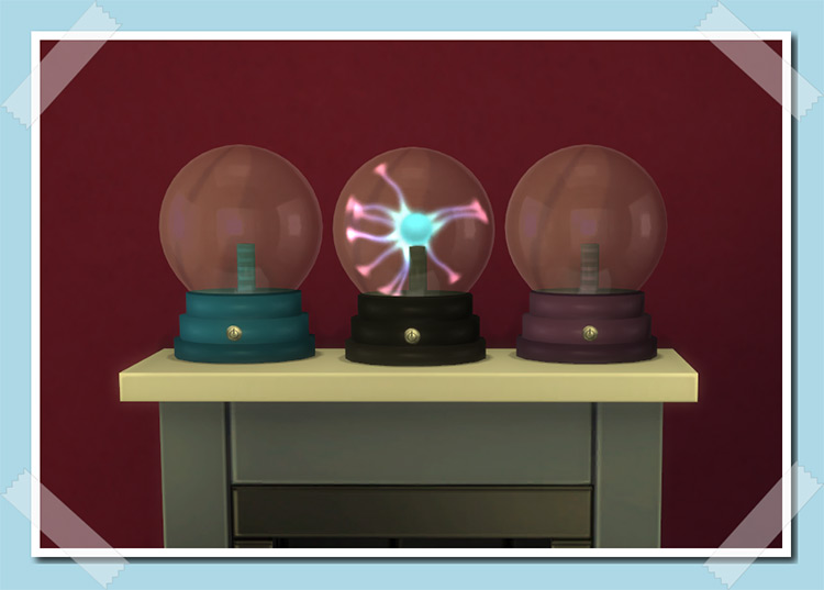 Animated Plasma Lamp / Sims 4 CC