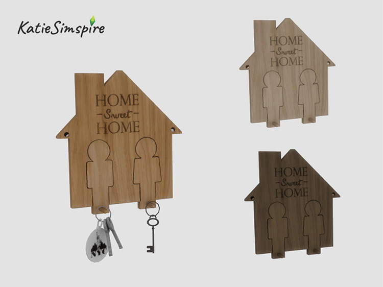 Minimalist designer key holder – The Sims Shop