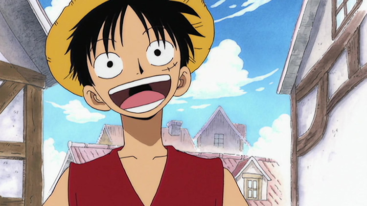 Monkey D. Luffy from One Piece anime