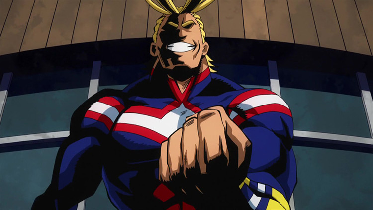 All Might My Hero Academia anime screenshot