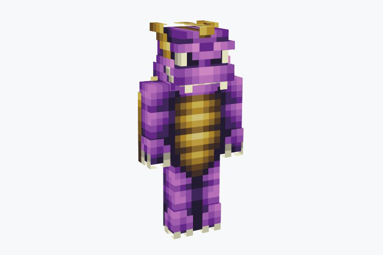 Spyro the Dragon Skin For Minecraft
