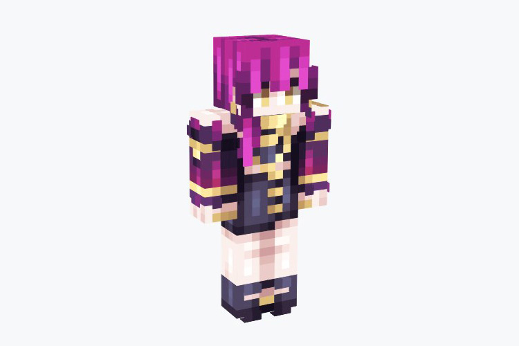 K/DA Evelynn (League of Legends) Minecraft Skin