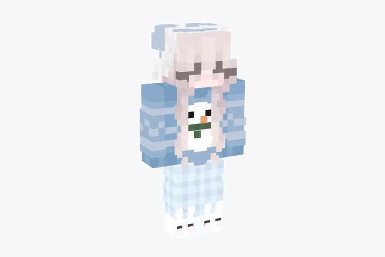 Christmas Sweater Girl Minecraft Skin
