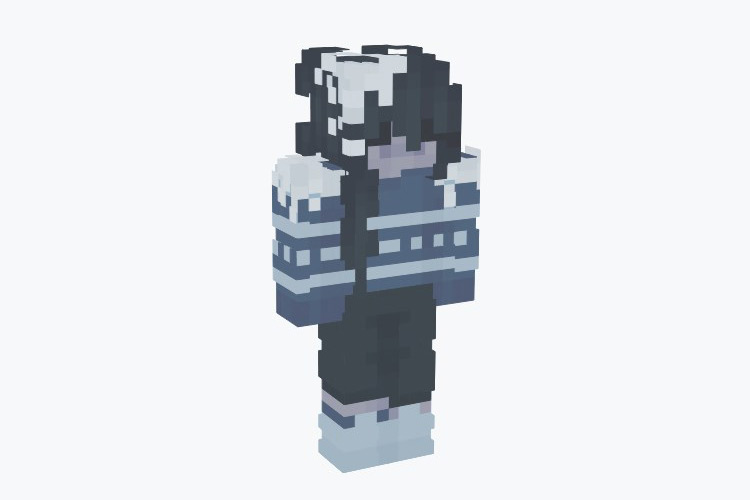Freezing Out Here (Girl) Skin For Minecraft