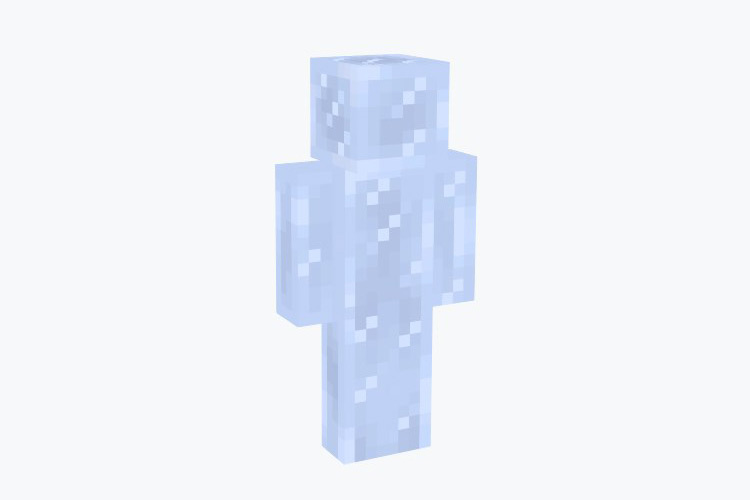 Ice Block Skin For Minecraft