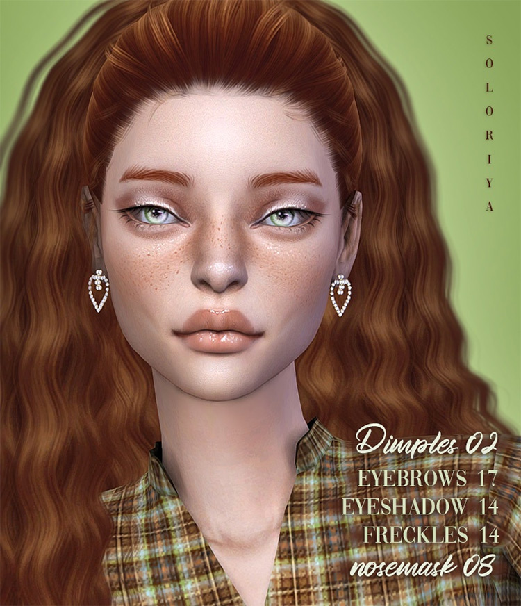 Dimples 02 by soloriya TS4 CC