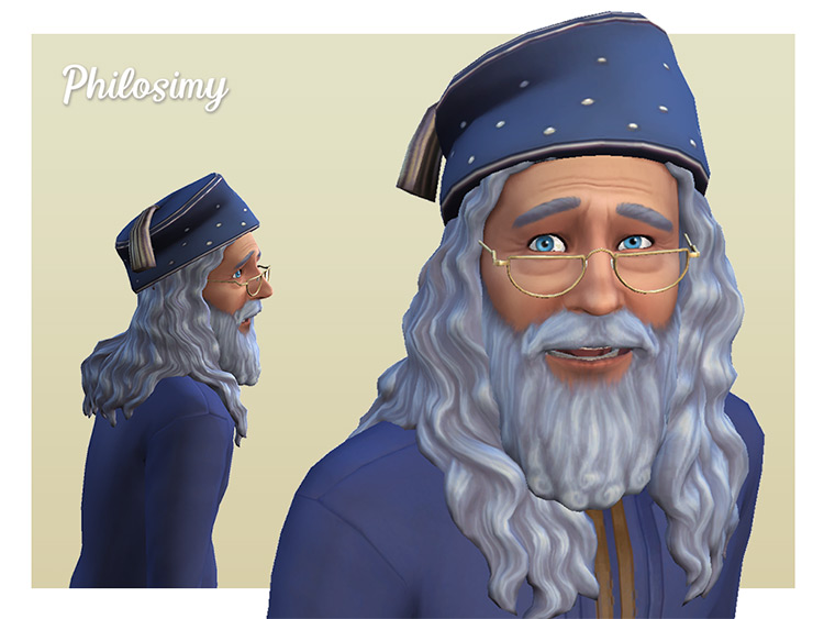 Dumbledore Accessories by Philosimy TS4 CC