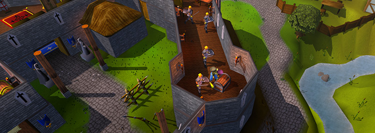 Searching for traps in the Ardougne castle northern chest / OSRS