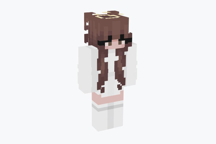 Angel E-girl Skin For Minecraft