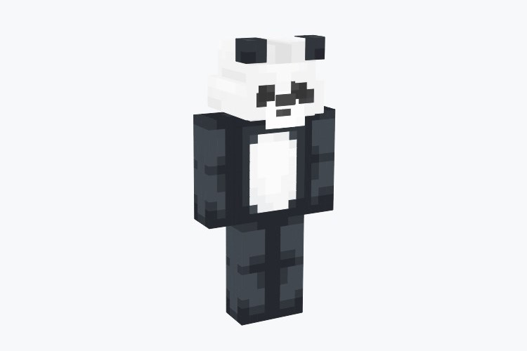 The Panda Bear Skin For Minecraft