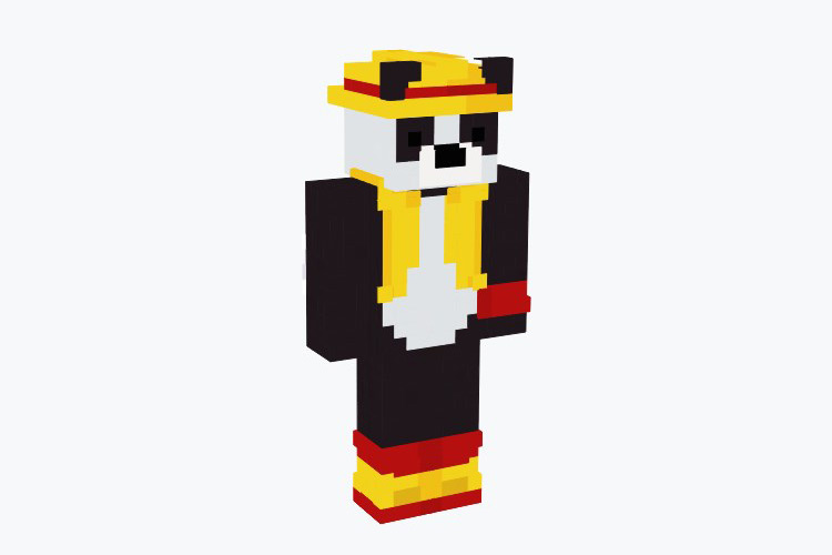 Showman Panda Minecraft Skin