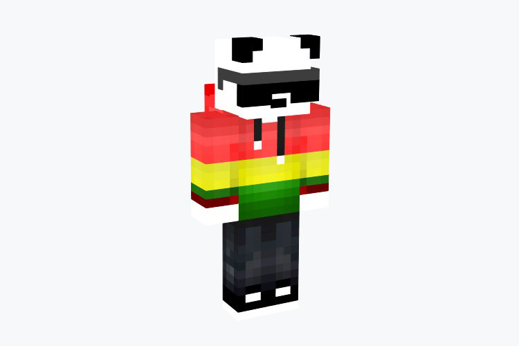Swag Panda Skin For Minecraft