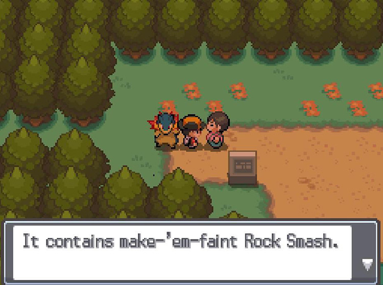 Getting Rock Smash HM / Pokémon HearGold SoulSilver