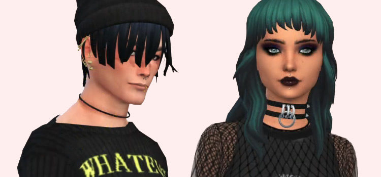 Sims 4 Maxis Match Emo CC: The Ultimate Collection