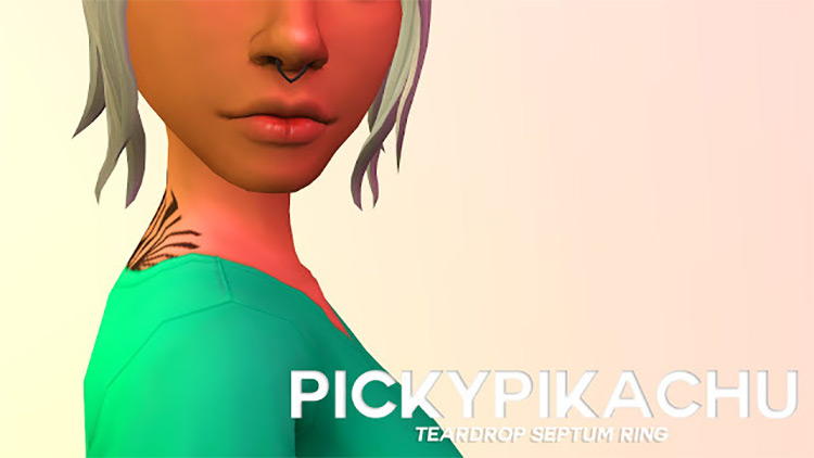 Piercings Fav Master Collection by Pickypikachu (masterpost by maliamods) TS4 CC