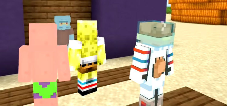 The Best Squidward Tentacles Skins for Minecraft