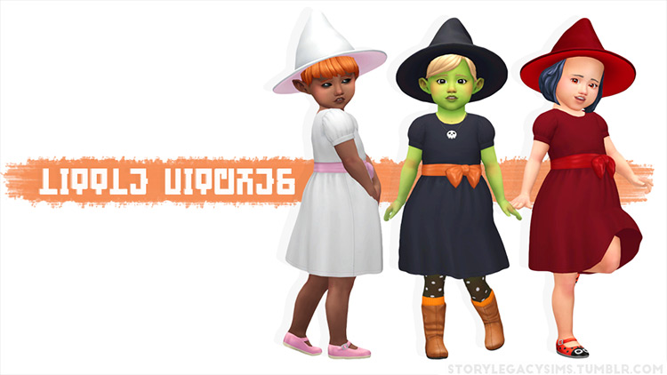 Little Witches by storylegacysims for Sims 4