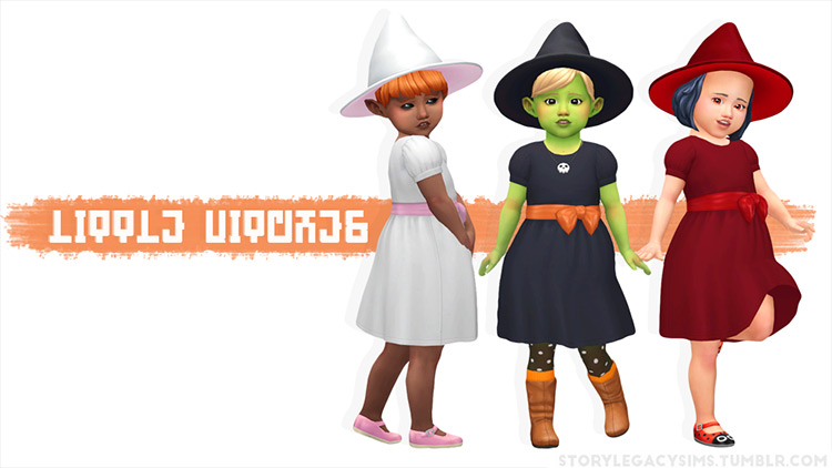 Sims 4 CC  Maxis Match Toddler Costumes For Halloween   FandomSpot - 33