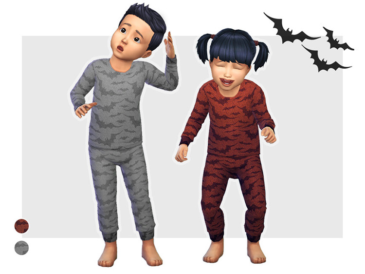 Halloween Toddler Set by Simsefin Sims 4 CC