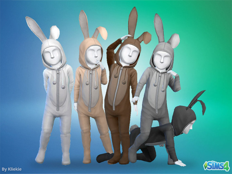Bunny Suit by kliekie TS4 CC