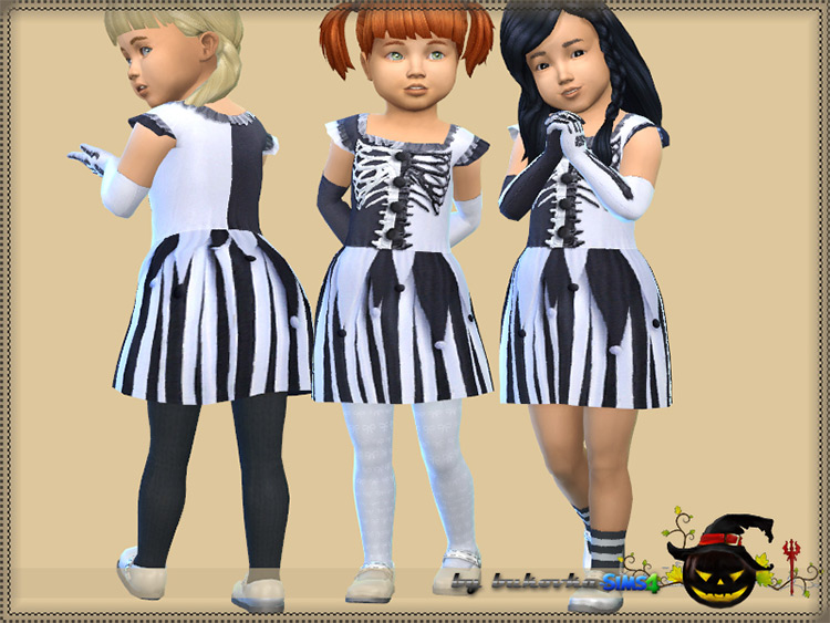 Dress Skeleton by bukovka for Sims 4