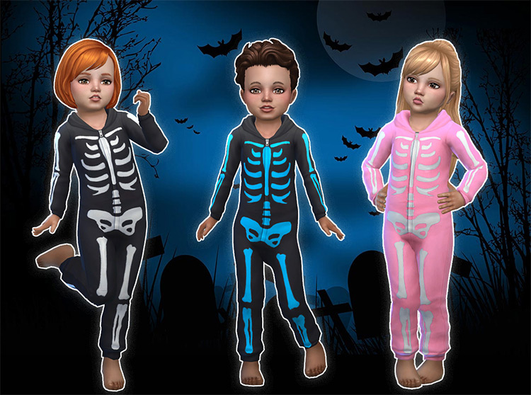 Sims 4 CC  Maxis Match Toddler Costumes For Halloween   FandomSpot - 37