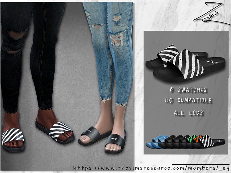 Sims 4 Summer Shoes CC  Guys   Girls    FandomSpot - 81