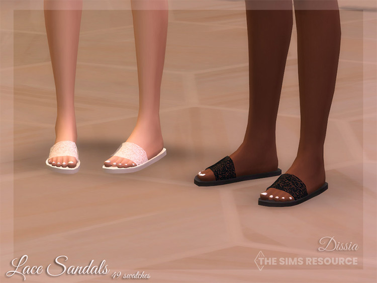 Lace Sandals TS4 CC