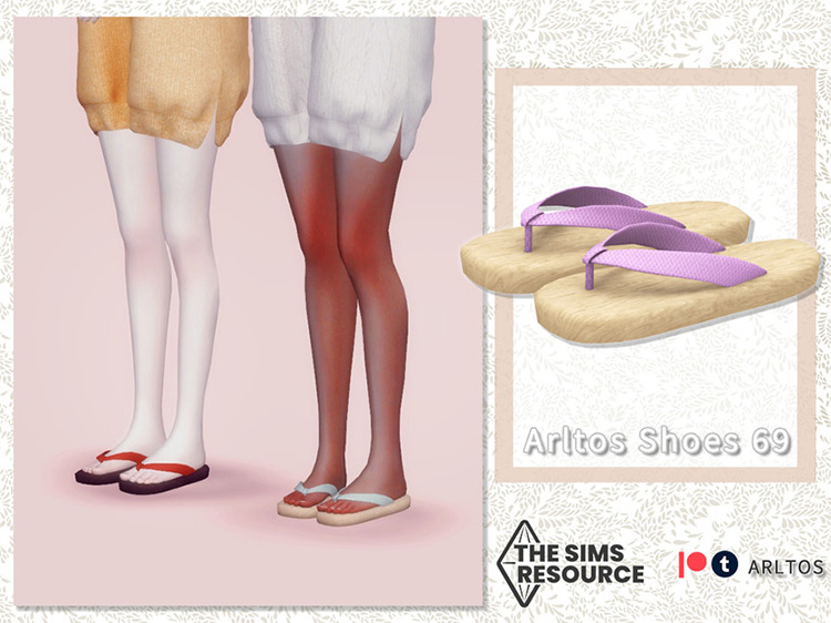 Sims 4 Summer Shoes CC  Guys   Girls    FandomSpot - 96