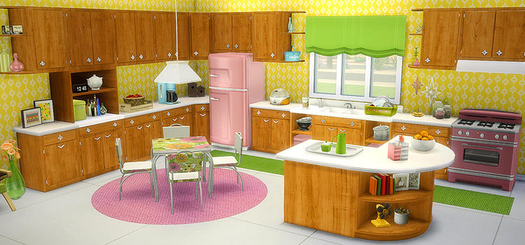Sims 4 Maxis Match Kitchen CC: The Ultimate Collection