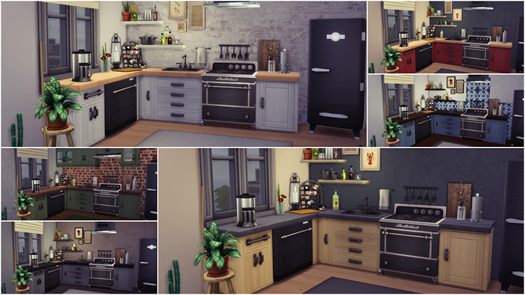 Sims 4 Maxis Match Kitchen CC  The Ultimate Collection   FandomSpot - 89